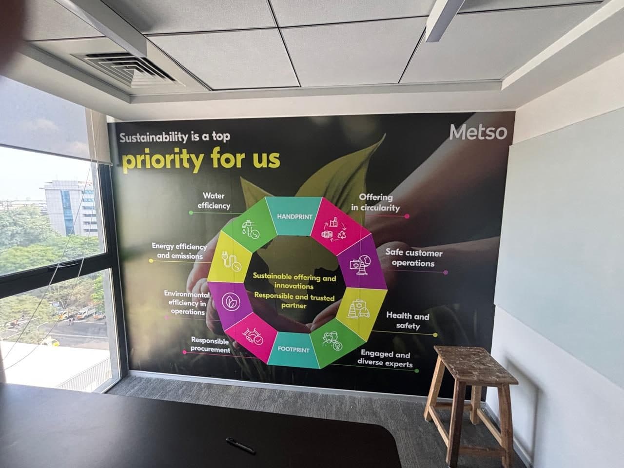 Brand environment and activation work by BrandM