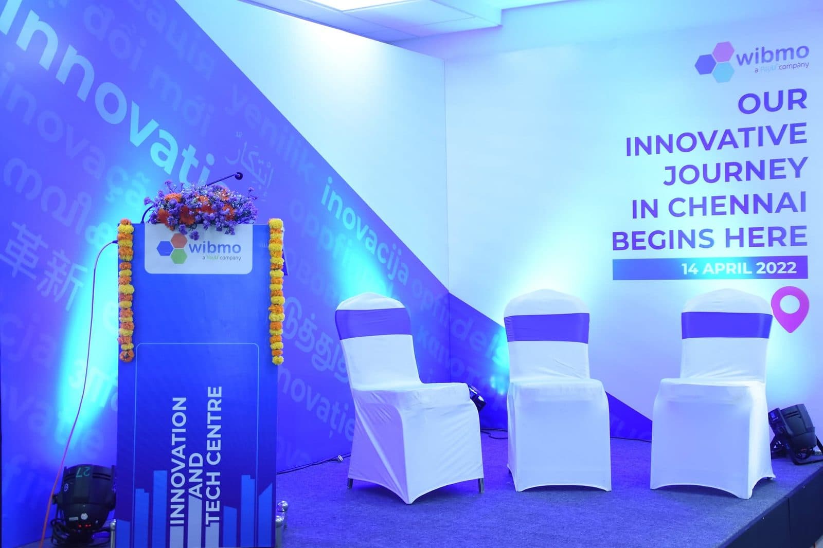 A BrandM corporate event