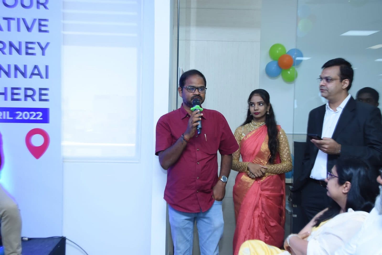 A BrandM corporate event