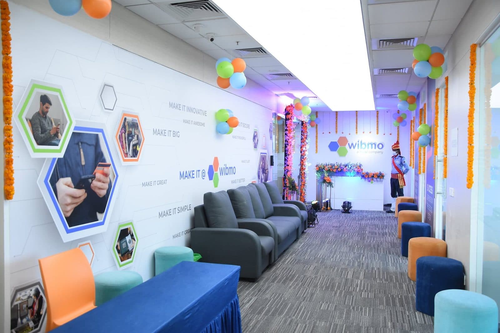 A BrandM corporate event