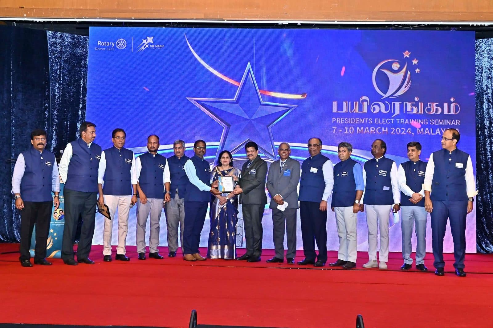 A BrandM corporate event