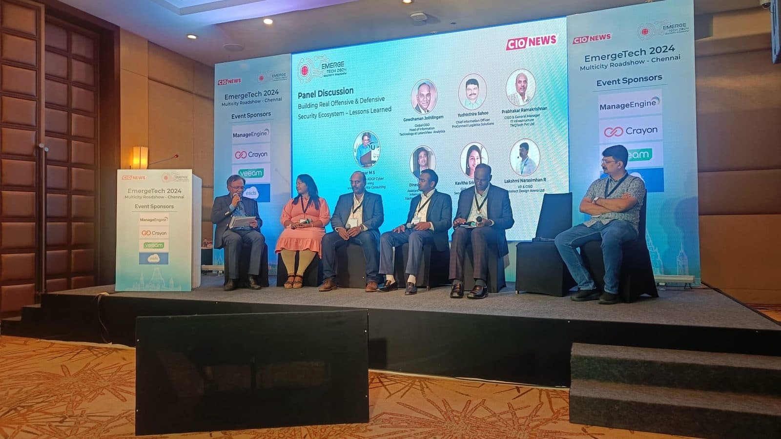 A BrandM corporate event