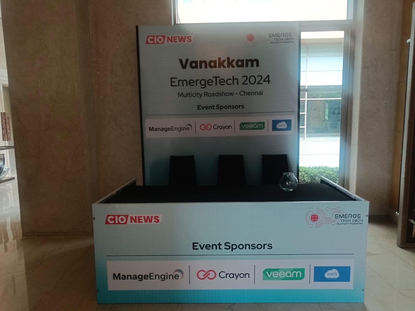 A BrandM corporate event