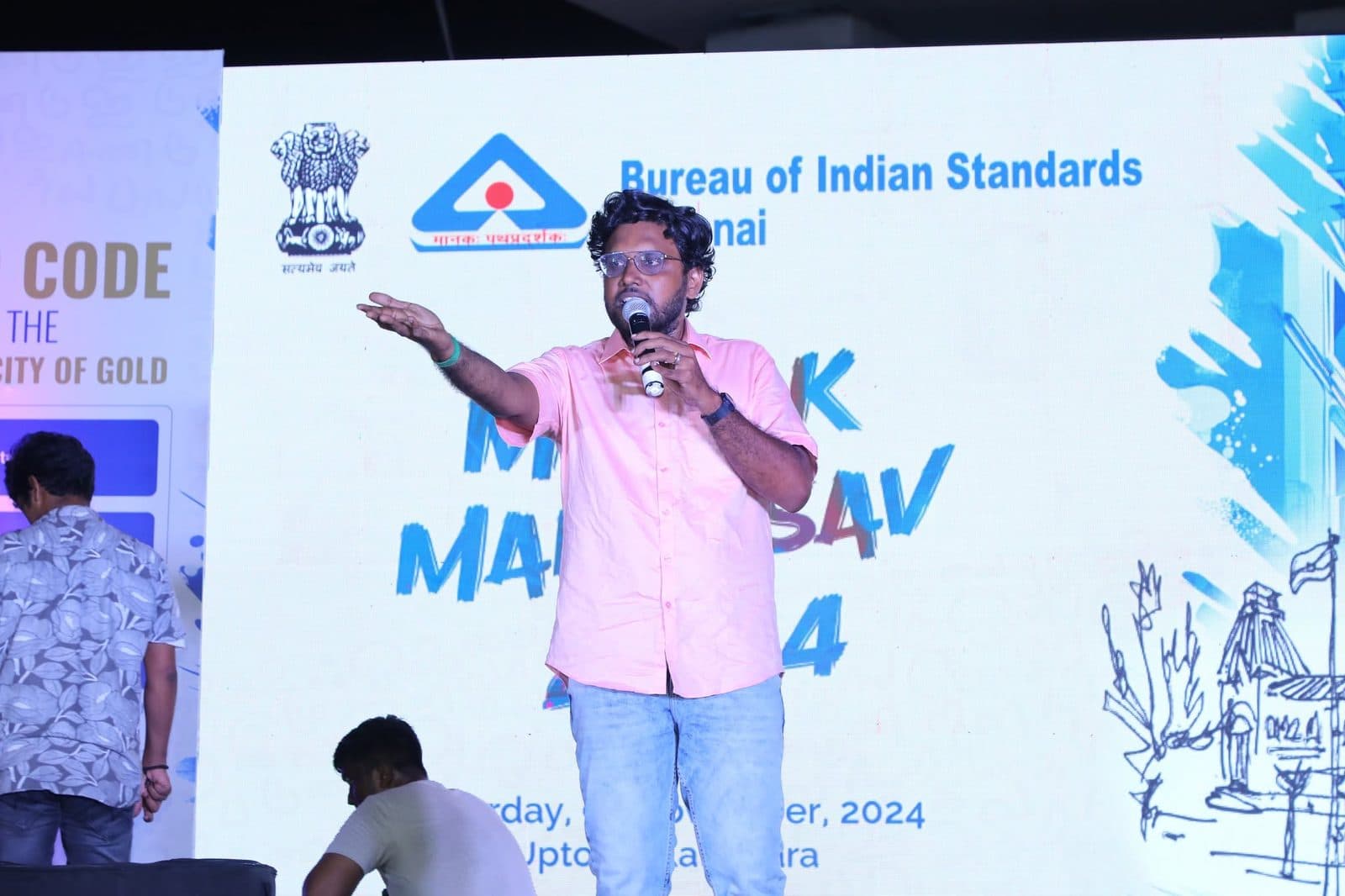A BrandM corporate event