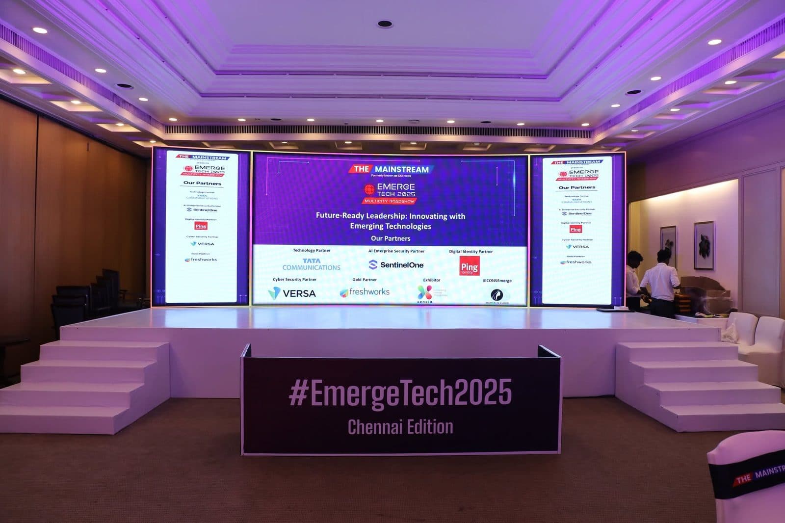 A BrandM corporate event