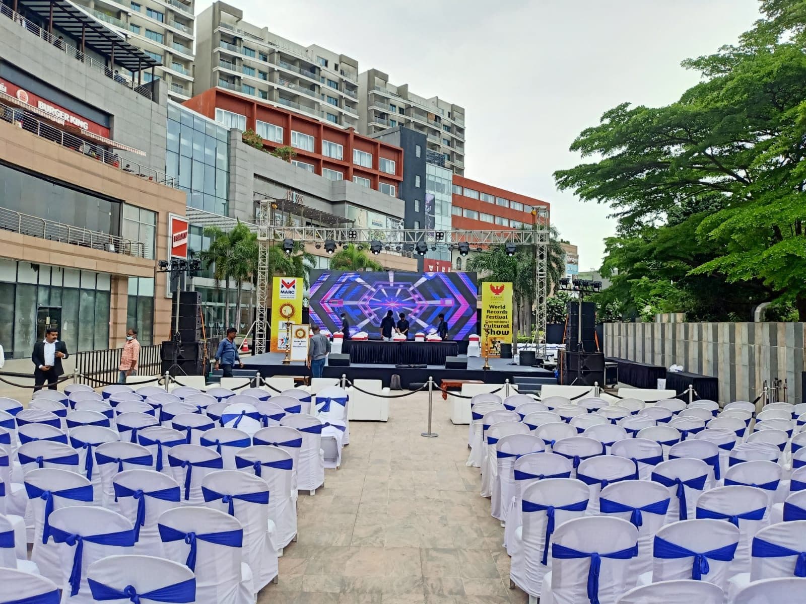 A BrandM corporate event