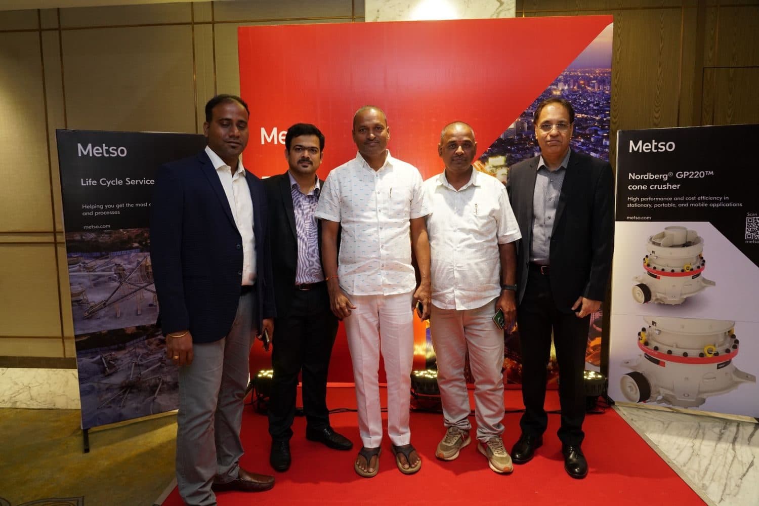 A BrandM corporate event