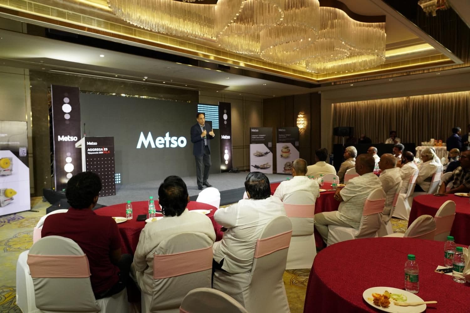 A BrandM corporate event