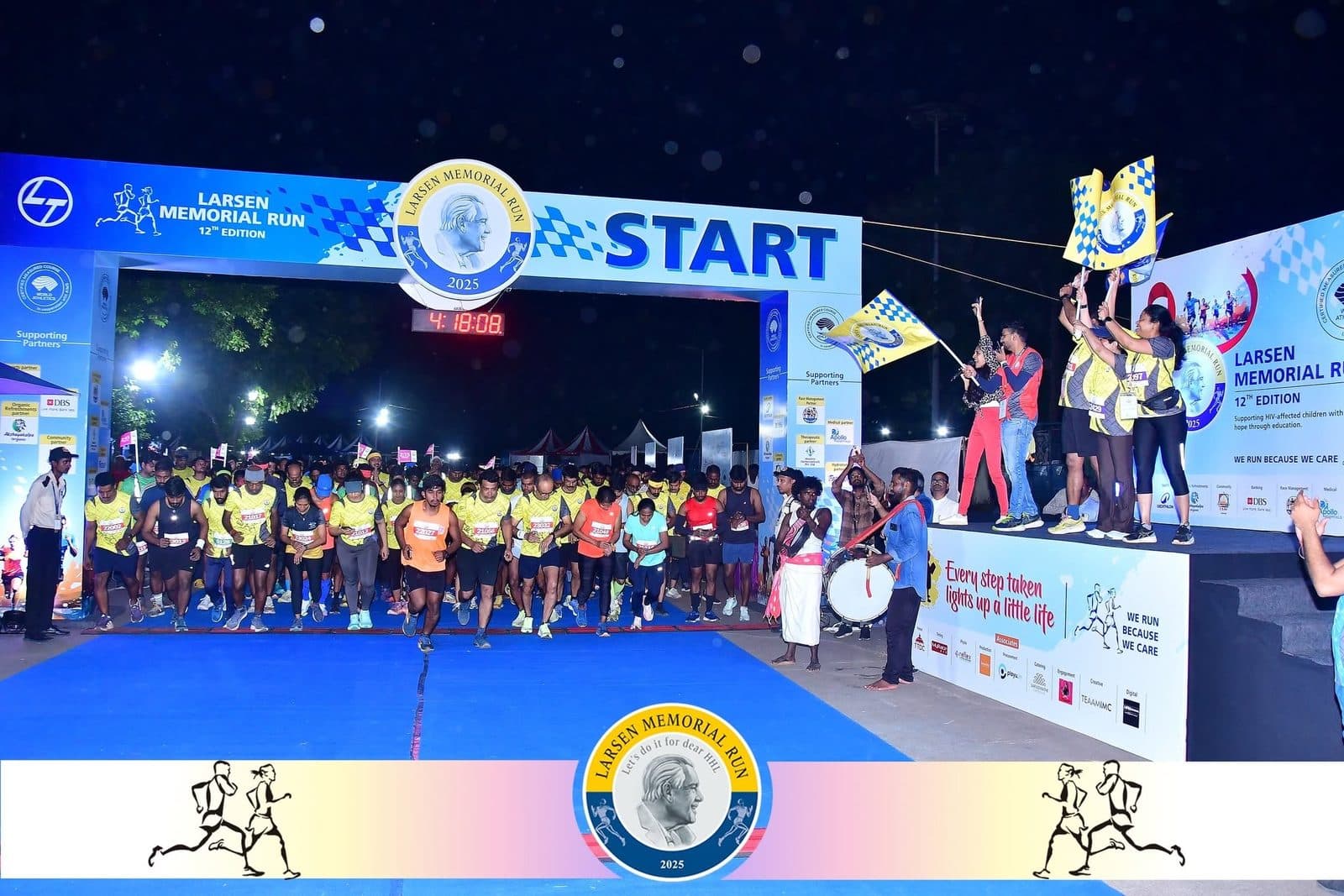 A marathon managed by BrandM